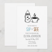 Slaap en zie, welkom kleine jongen, ontmoet en gro kaart (Voorkant / Achterkant)