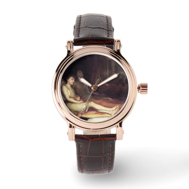 Slaap en Zijn halve Broer Dood (Grief) Horloge (Voorkant)