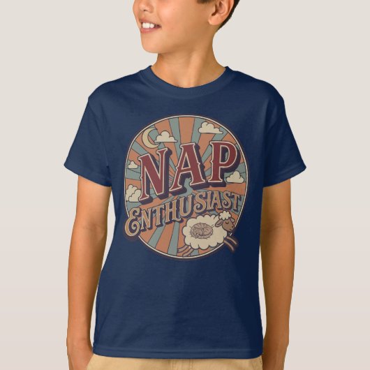 Slaap Enthousiast T-shirt (Voorkant)