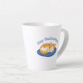 Slaap Enthousiastelingen Latte Mok (Rechterhoek)