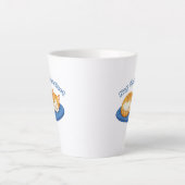 Slaap Enthousiastelingen Latte Mok (Voorkant)