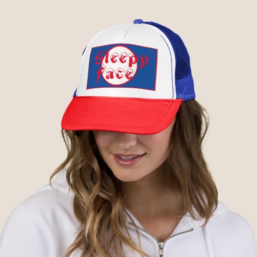 Slaap Gezicht: Zomer Kool - Trucker Hoed Trucker Pet (In situ)