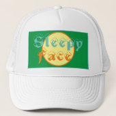 Slaap Gezicht: Zomer Kool - Trucker Hoed Trucker Pet (Voorkant)