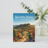 Slaap Giant State Park Connecticut Briefkaart (Staand voorkant)