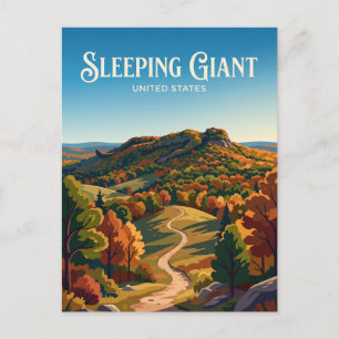 Slaap Giant State Park Connecticut Briefkaart