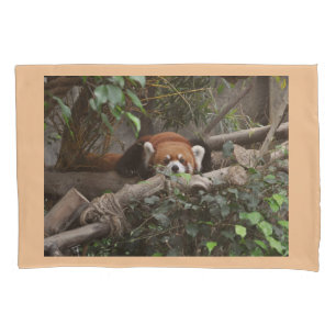 Slaap goed met leuke Rode Panda. Kussensloop