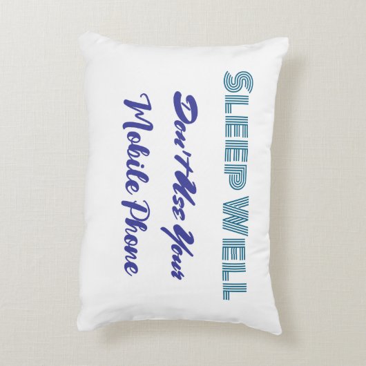 Slaap goed Vibe kussen (Achterkant (Verticaal))