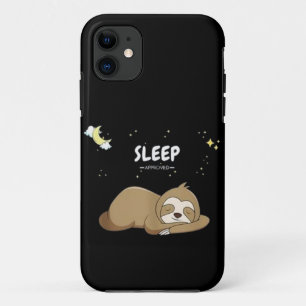 Slaap Goedgekeurde Luiaard - Slaapkleren - Slaap Case-Mate iPhone Case