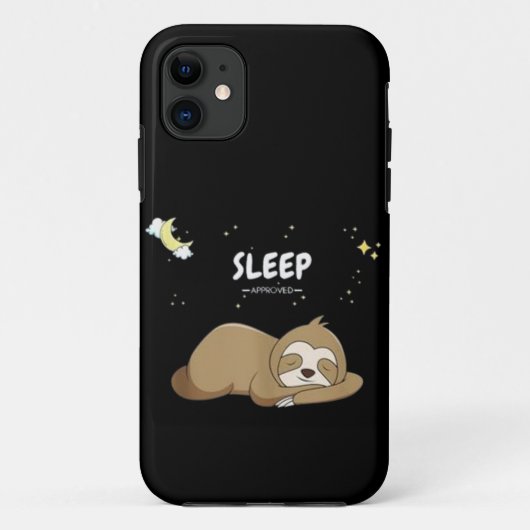 Slaap Goedgekeurde Luiaard - Slaapkleren - Slaap Case-Mate iPhone Case (Achterkant)