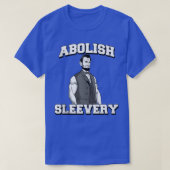 Slaap het t-shirt van elke grappige Abraham Lincol (Design voorkant)