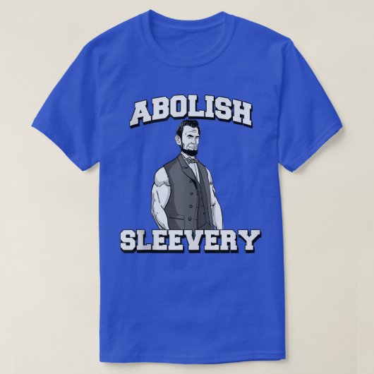 Slaap het t-shirt van elke grappige Abraham Lincol (Design voorkant)