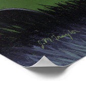 Slaap Hollow begraafplaats Poster (Hoek)