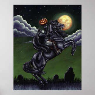 Slaap Hollow begraafplaats Poster