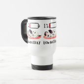 Slaap Hond Ontwerp Reisbeker (Voorkant links)