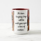 "Slaap honden laat liggen.." Mok (Midden)