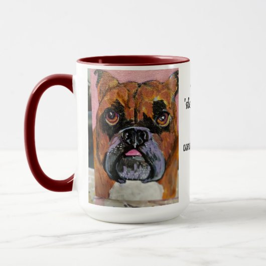 "Slaap honden laat liggen.." Mok (Links)