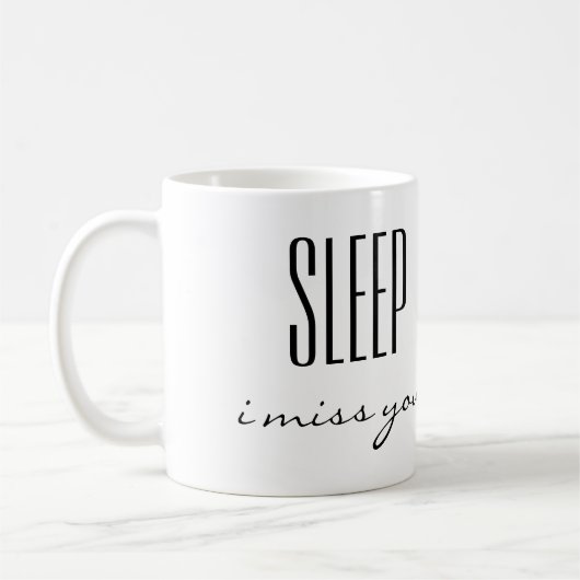 Slaap ik mis je koffiemok (Links)