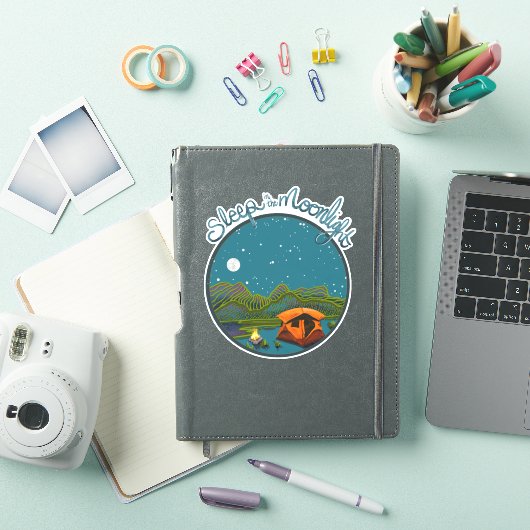 Slaap in de Moonlight Sticker (iPad Cover)