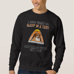 Slaap in een tent & hang W Basenji Trui