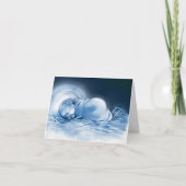 Slaap in Hemelse Vrede Feestdagen Kaart (Voorkant)