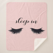 Slaap in sherpa deken (Voorkant)