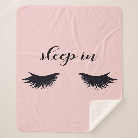 Slaap in sherpa deken (Voorkant)