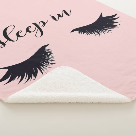 Slaap in sherpa deken (3/4)