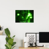 Slaap in vrede Tonight Milight Poster (Thuiskantoor)