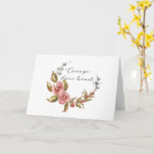 Slaap je hart kaart (Gele Bloem)