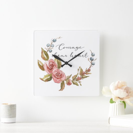 Slaap je hart vierkante klok (Huis)