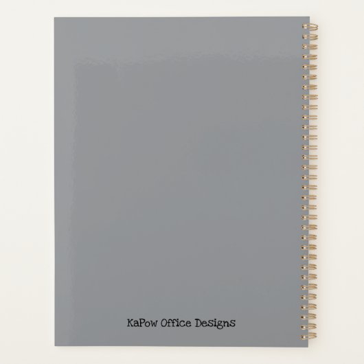 Slaap kat planner (Achterkant)