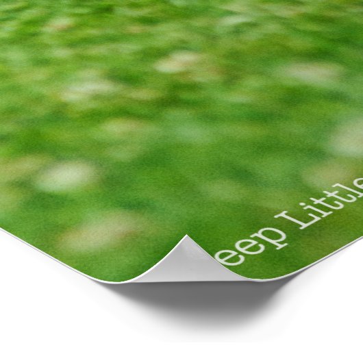 Slaap kleine poster (Hoek)