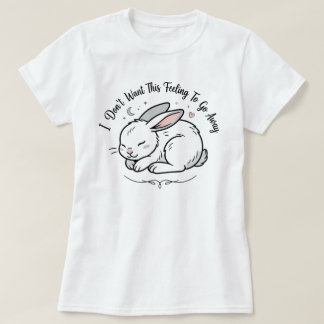 Slaap Konijn T-Shirt | Dit Gevoelige Knuffel Koni