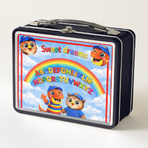 Slaap lekker, BC regenboog lunchbox, Rex en hoot A