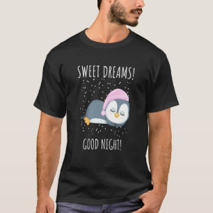 Slaap lekker Goedenacht Pinguïn voor kinderen T-shirt