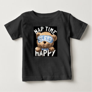 Slaap Lekker Tijd Baby Teddybeer Grafisch