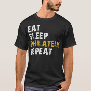 slaap liefdevol eten t-shirt