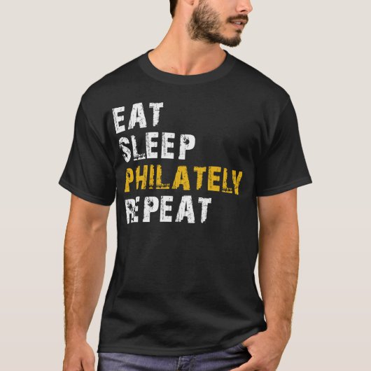 slaap liefdevol eten t-shirt (Voorkant)
