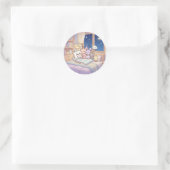 Slaap Maan Slaapkamervrienden Sticker (Tas)