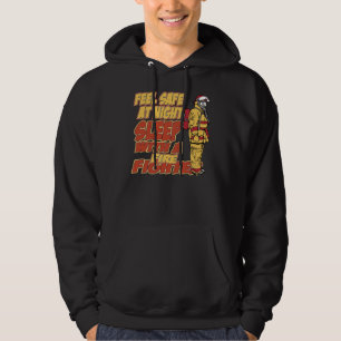 Slaap met een brandweerman hoodie