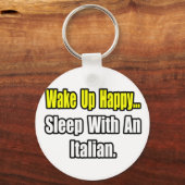 Slaap met een Italiaan Sleutelhanger (Voorkant)