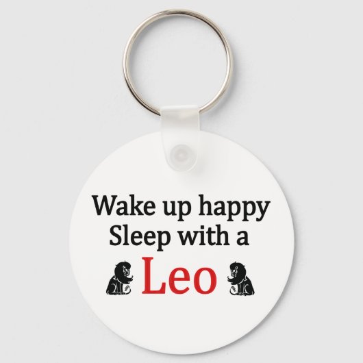 Slaap met een Leo Sleutelhanger (Voorkant)