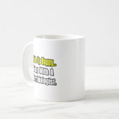 Slaap met een microbioloog koffiemok (Voorkant links)