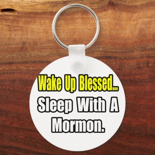 Slaap met een Mormon Sleutelhanger (Voorkant)