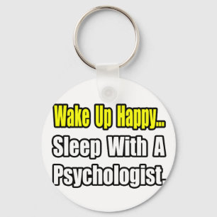Slaap met een psycholoog sleutelhanger