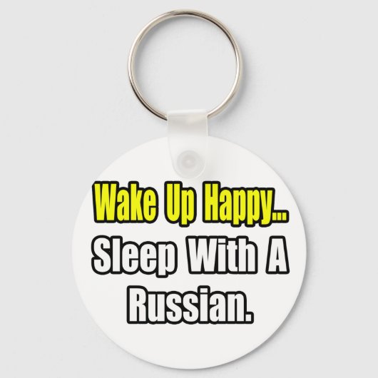 Slaap met een Russisch Sleutelhanger (Voorkant)