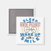 Slaap met een tandheelkundige Wake Up met een glim Magneet (Voorkant / Achterkant)