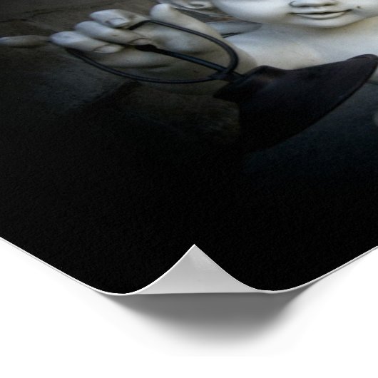 Slaap mijn kleine man op...gedicht Poster-door-me Poster (Hoek)