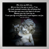 Slaap mijn kleine man op...gedicht Poster-door-me Poster (Voorkant)