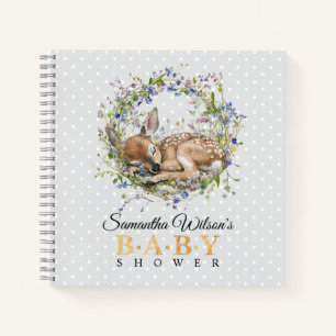 Slaap Mooie Ree Geboorte Shower Gastboek Notitieboek